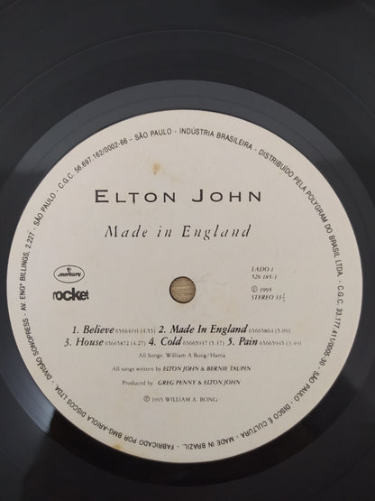 Lp Vinil Elton John Made In England