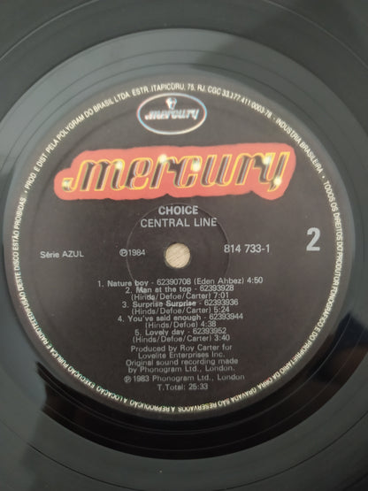 Lp Vinil Choice Central Line Com Encarte
