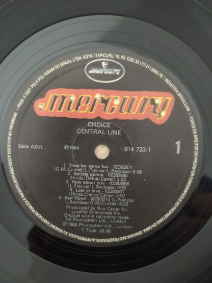 Lp Vinil Choice Central Line Com Encarte