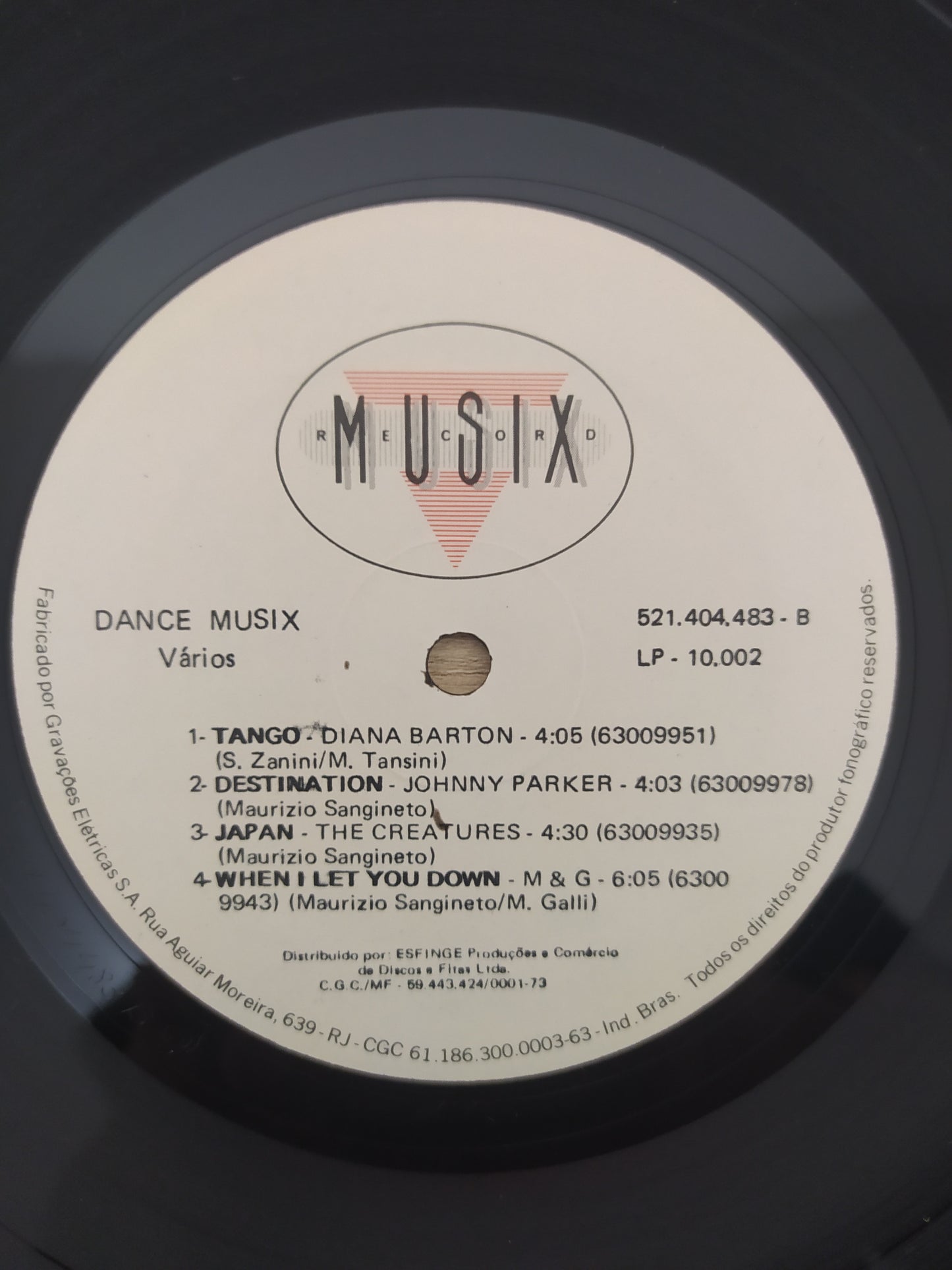 Lp Vinil Dance Musix