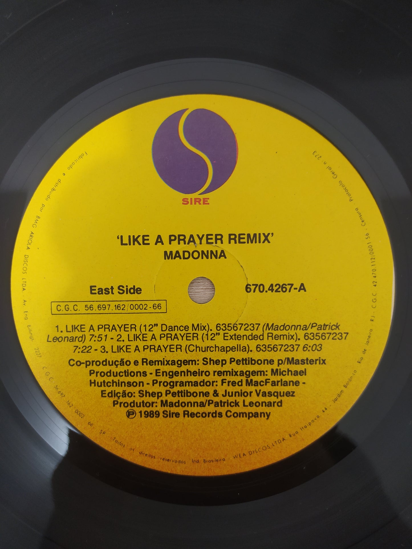 Lp Vinil Madonna Like A Prayer Remix MLVC