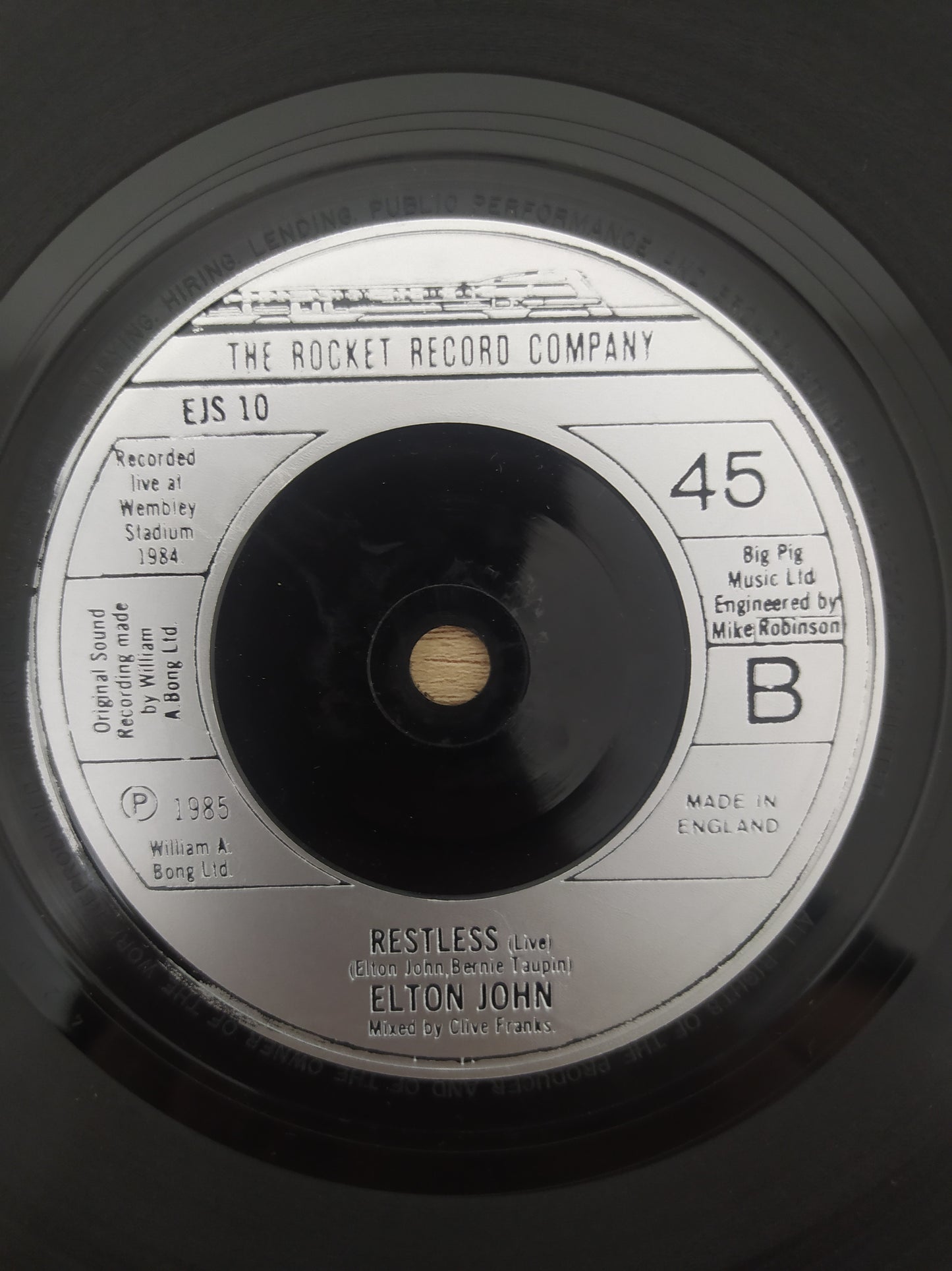 Vinil Compacto Elton John Wrap Her Up