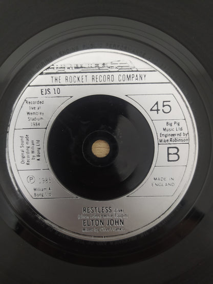Vinil Compacto Elton John Wrap Her Up