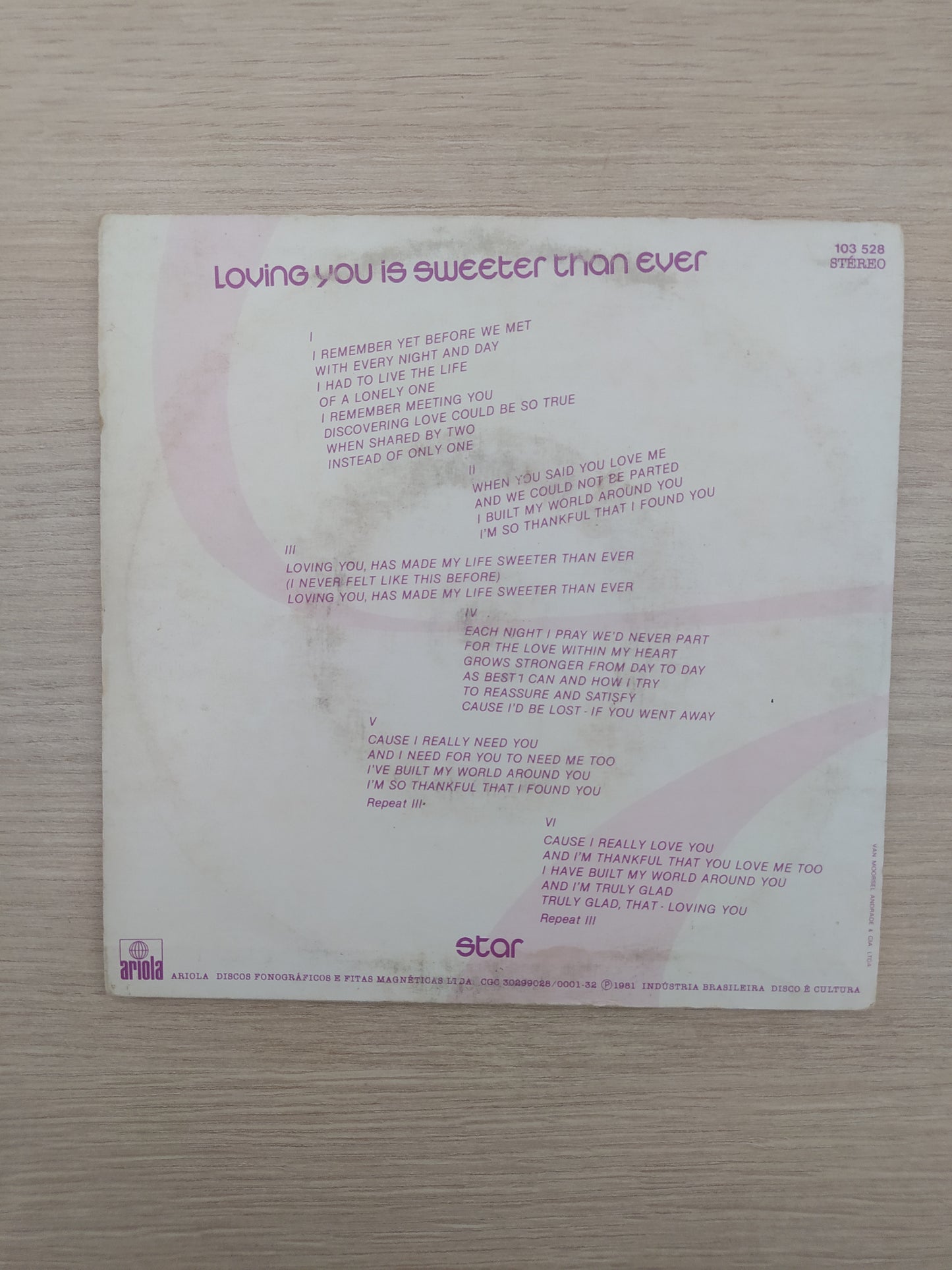 Vinil Compacto Elton John Loving You Is Sweeter Than Ever