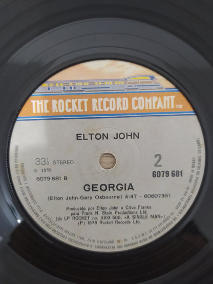 Vinil Compacto Elton John Song For Guy / Georgia