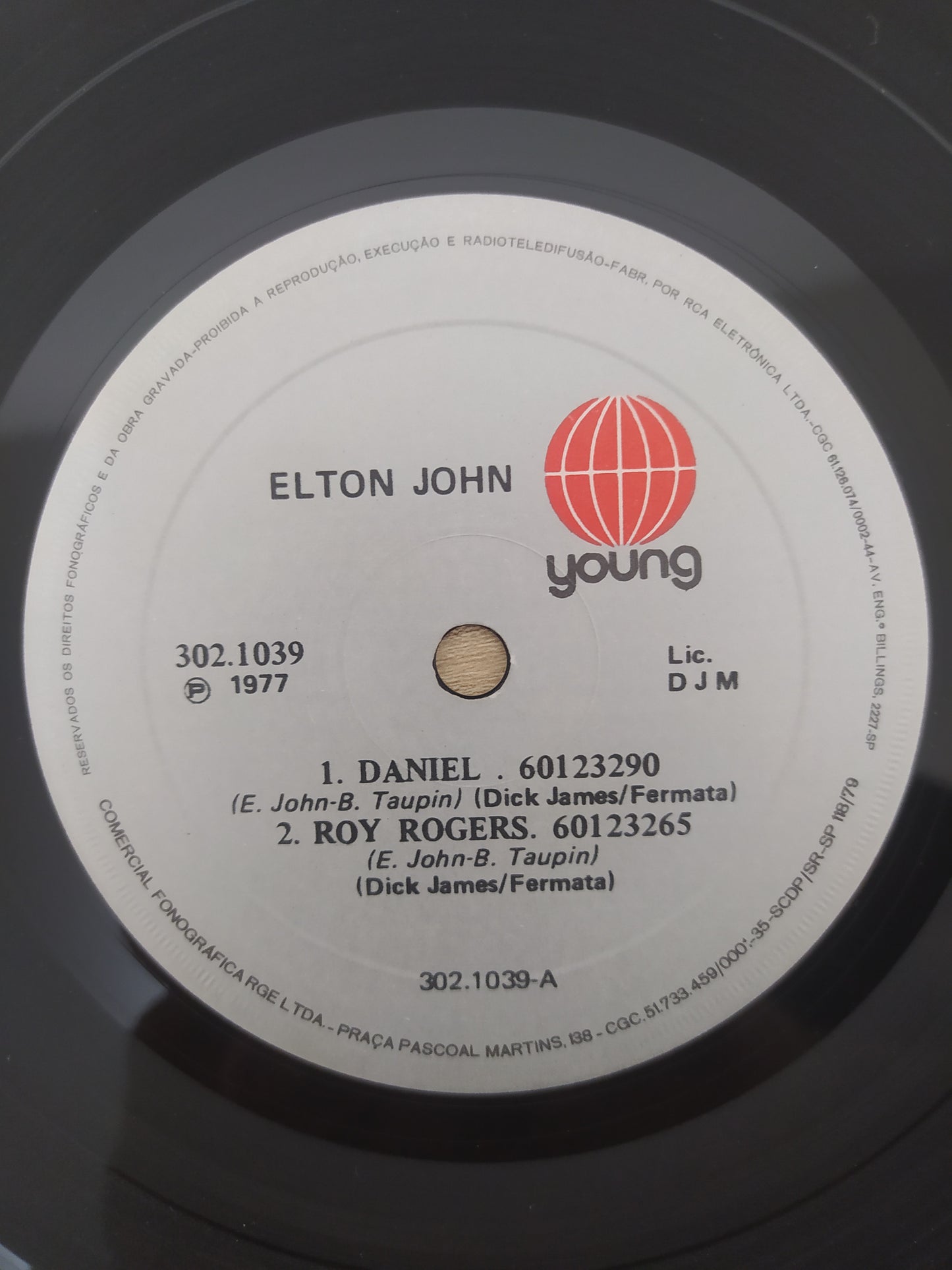 Vinil Compacto Elton John Four From Four Eyes