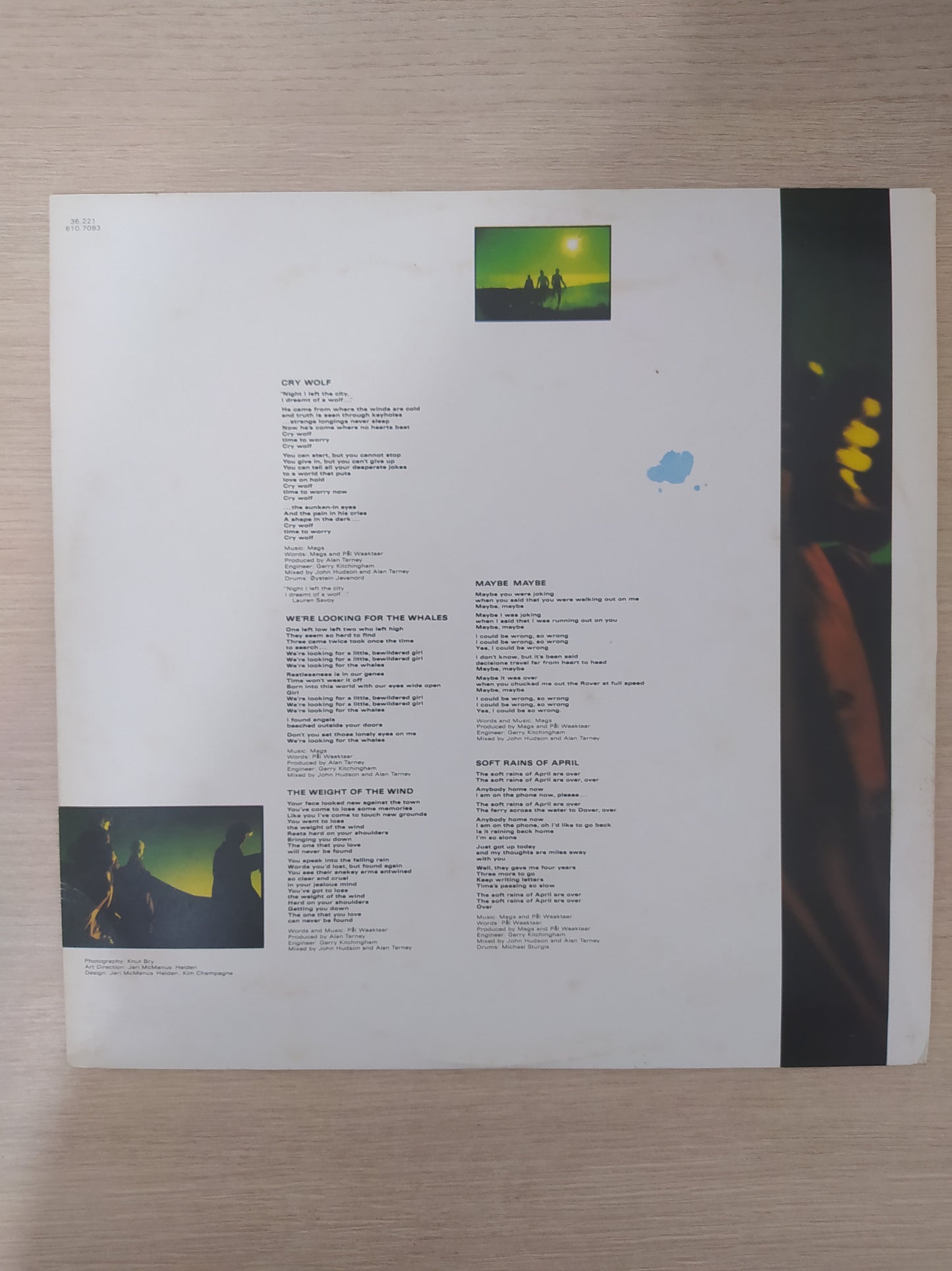 Disco Vinil Scoundrel Days A-Ha Com Encarte