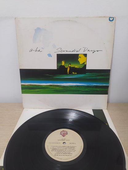 Disco Vinil Scoundrel Days A-Ha Com Encarte