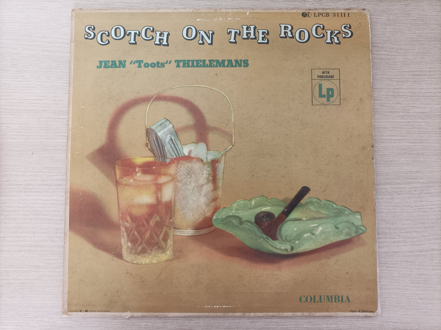 Lp Vinil Jean Toots Thielemans Scotch on the Rocks