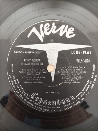 Lp Vinil Oscar Peterson Trio We get requests