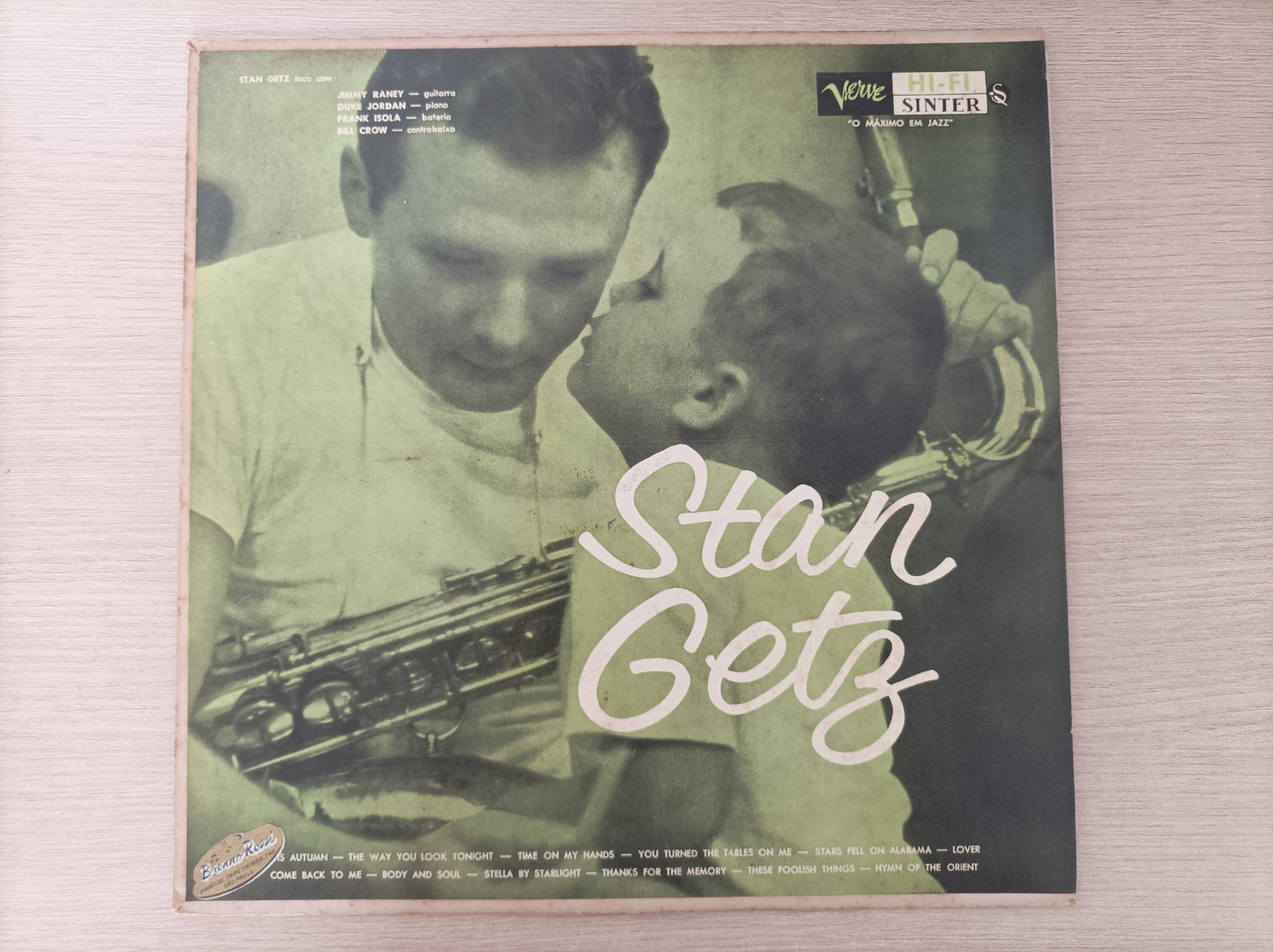 Lp Vinil Stan Getz Toca