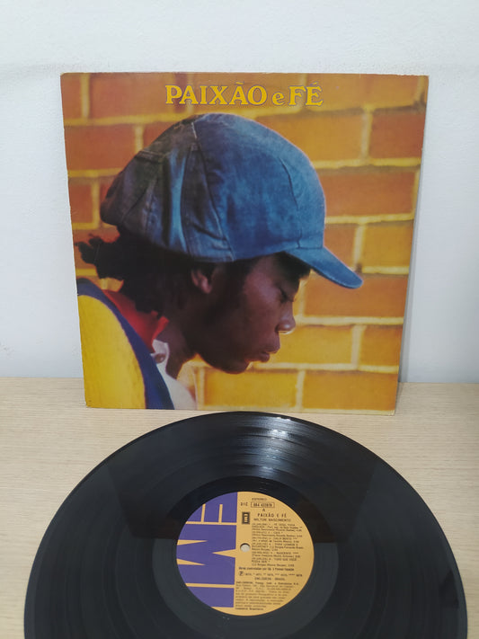 Lp Vinil Milton Nascimento Paixão e Fé