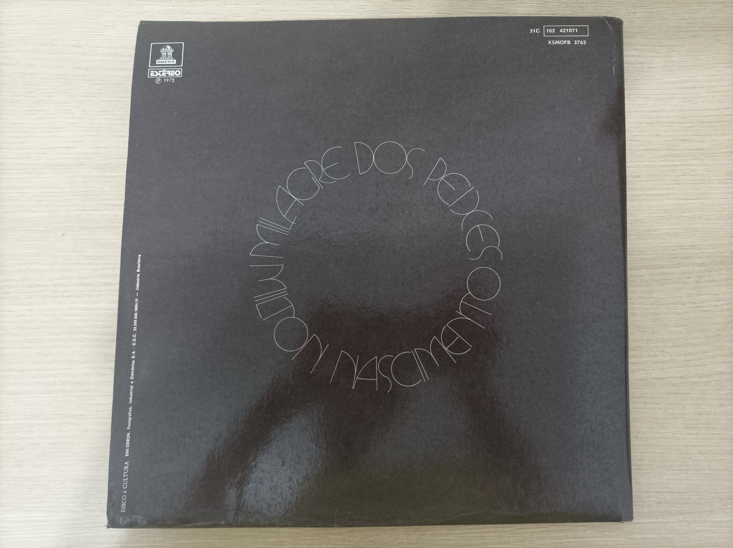 Lp Vinil Milton Nascimento Milagre dos Peixes Encartes Duplo