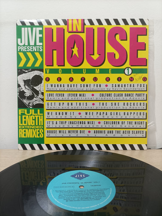 Lp Vinil Jive Presents In House Volume 1