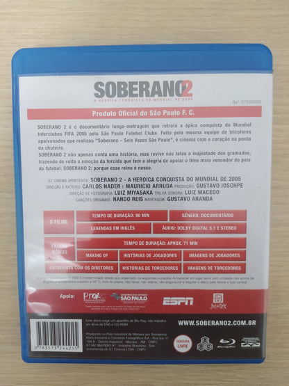 Blu Ray São Paulo Futebol Clube Soberano 2