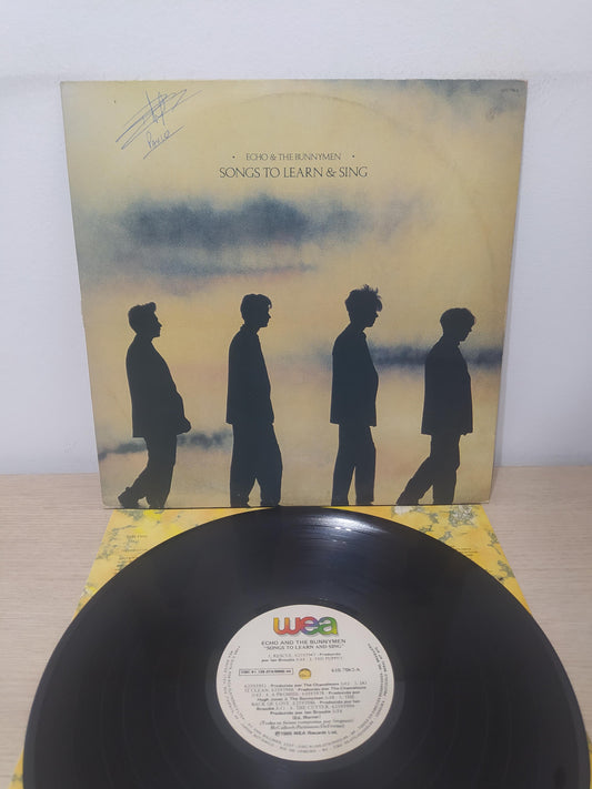 Lp Vinil Echo & The Bunnymen Songs To Learn & Sing C Encarte