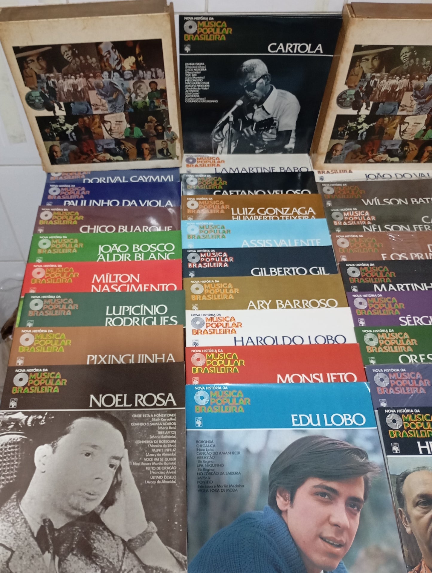 Lp Vinil 3 Boxes Nova História Da Música Popular Vol. 1 A 46