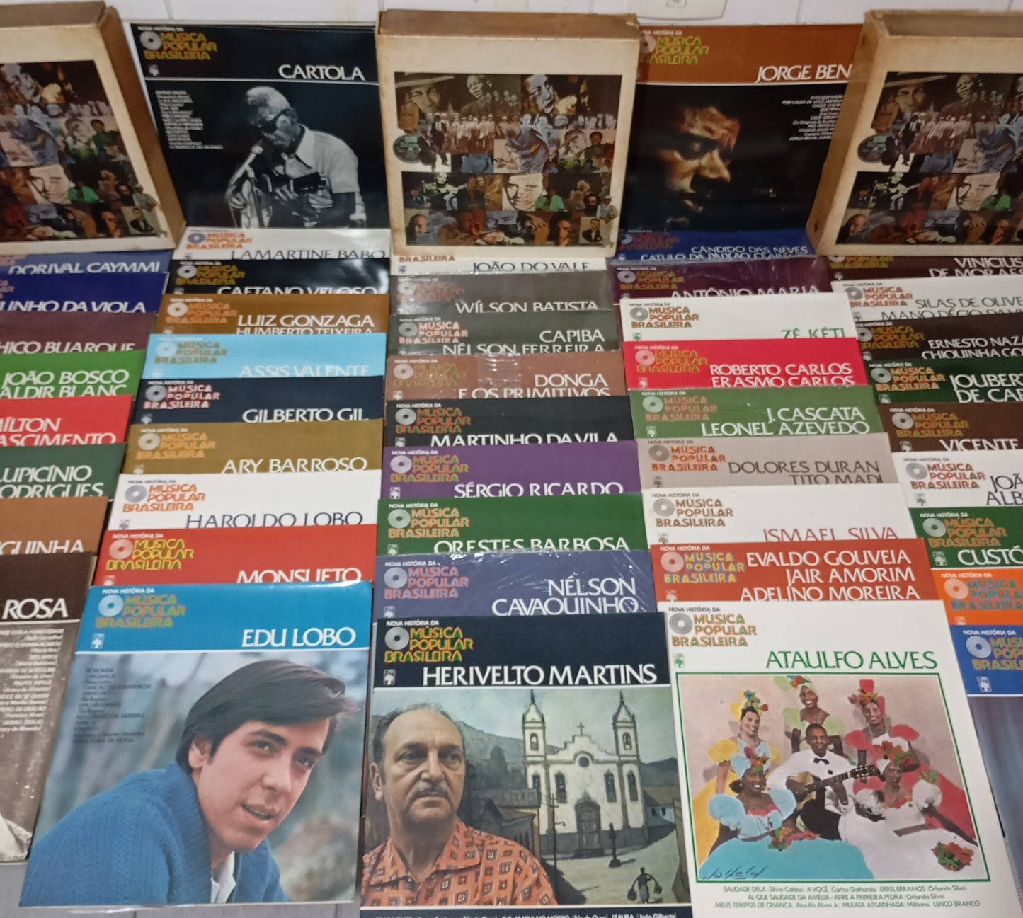 Lp Vinil 3 Boxes Nova História Da Música Popular Vol. 1 A 46
