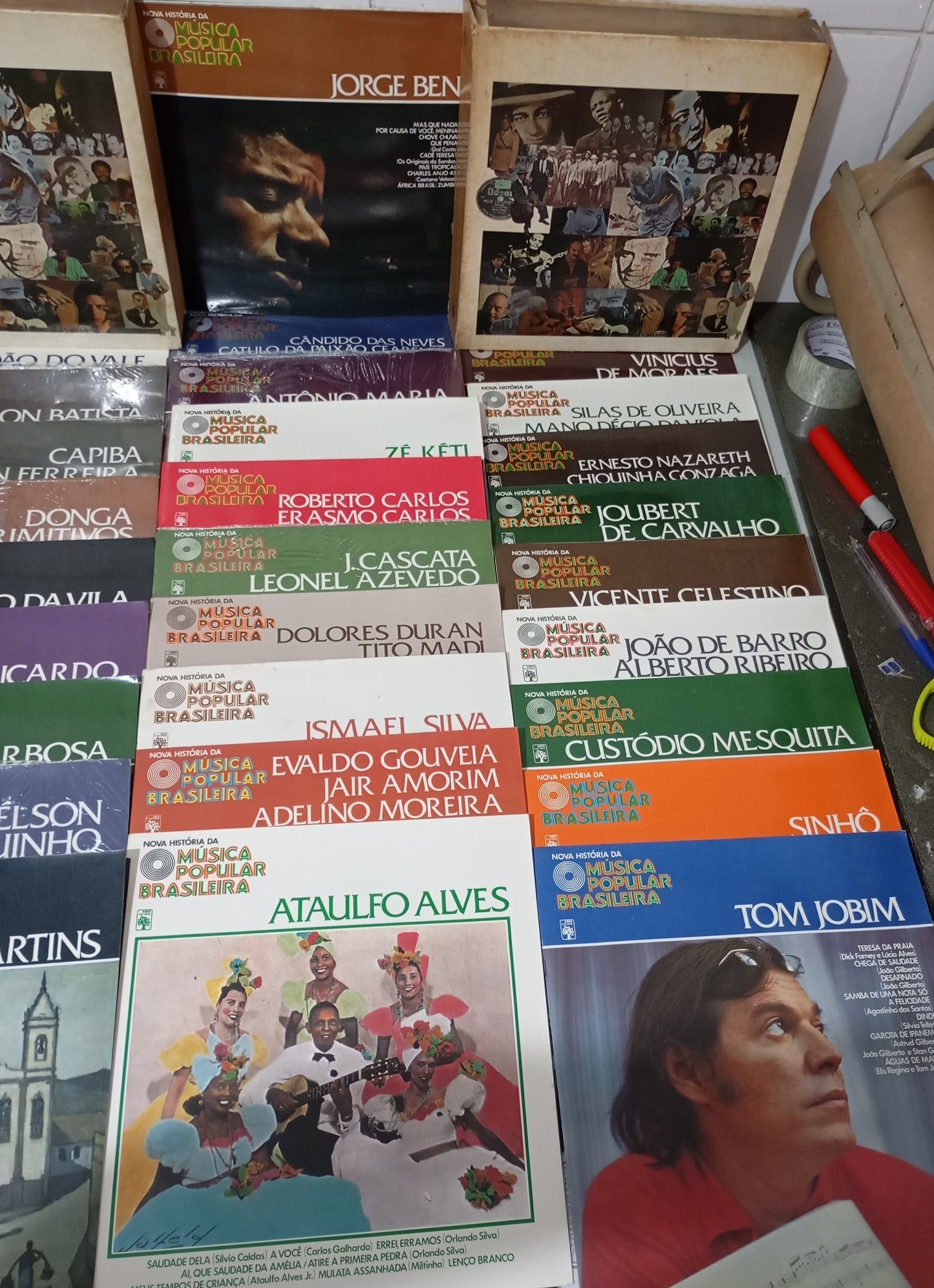 Lp Vinil 3 Boxes Nova História Da Música Popular Vol. 1 A 46