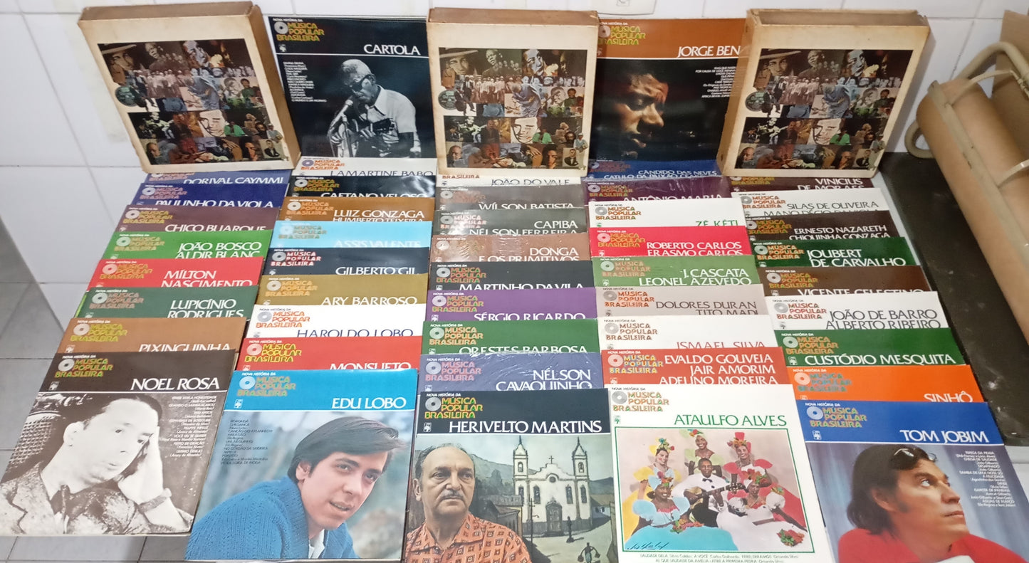 Lp Vinil 3 Boxes Nova História Da Música Popular Vol. 1 A 46