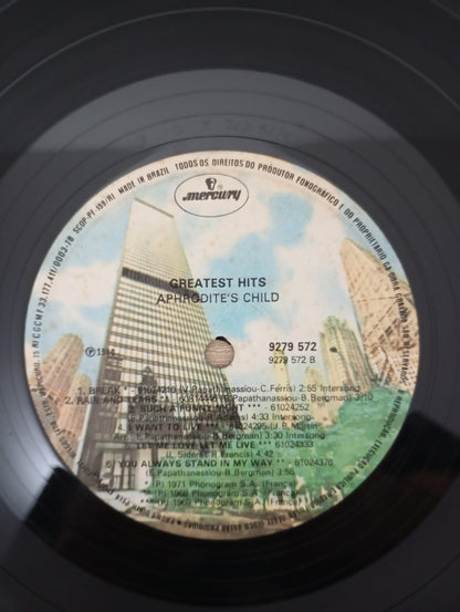 Disco Vinil Greatest Hits Aphrodite's Child A