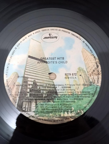 Disco Vinil Greatest Hits Aphrodite's Child A