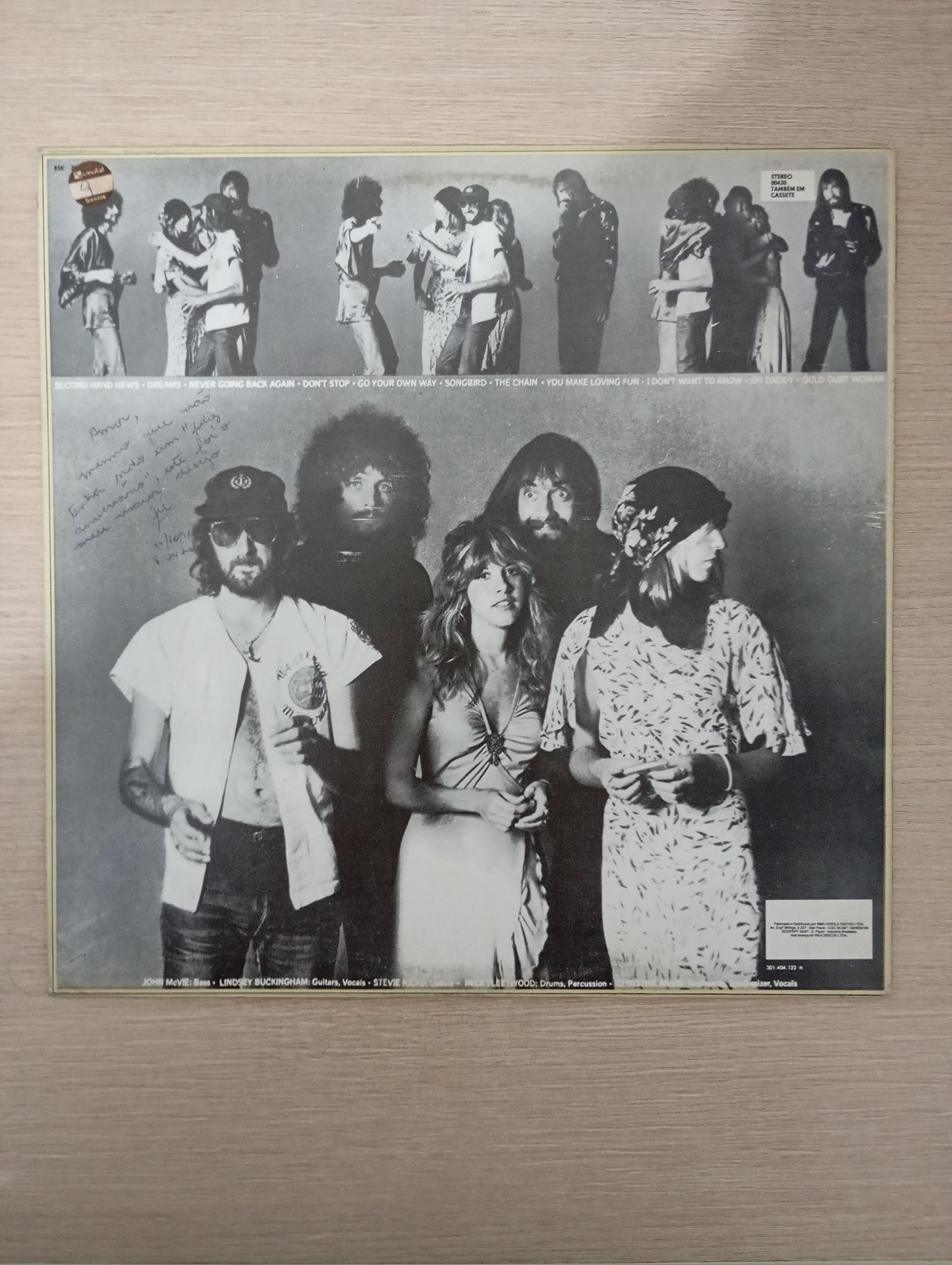 Lp Vinil Fleetwood Mac Rumours Com Encarte, Leia