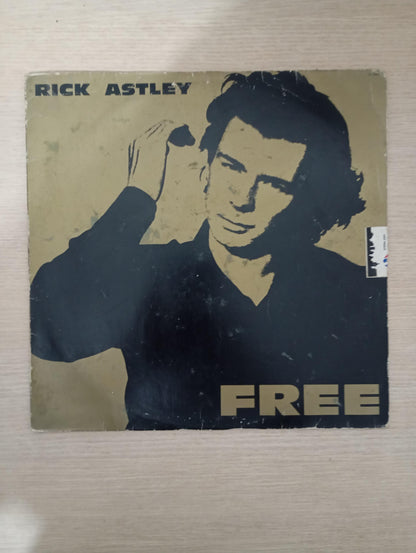 Lp Vinil Rick Astley Free Com Encarte