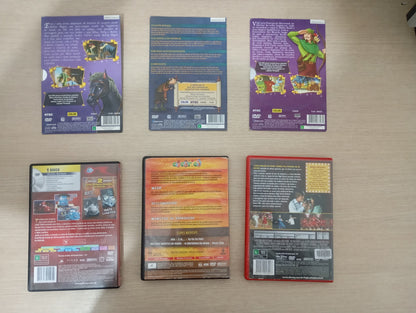 Dvd Lote 6 Dvds Infantis