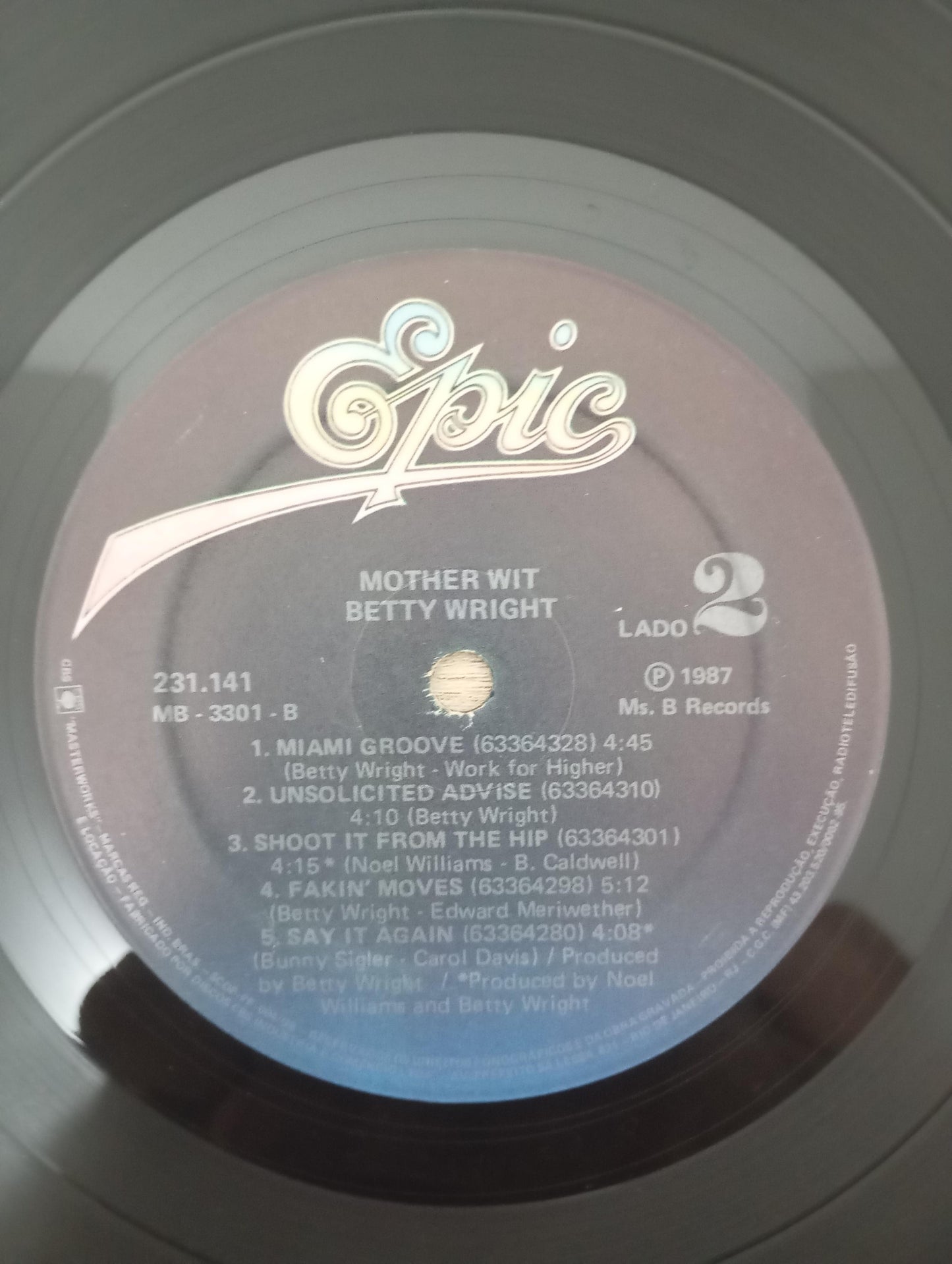 Lp Vinil Betty Wright Mother Wit