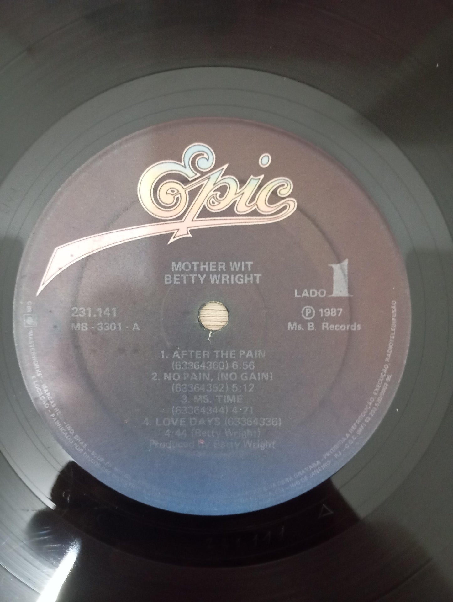 Lp Vinil Betty Wright Mother Wit