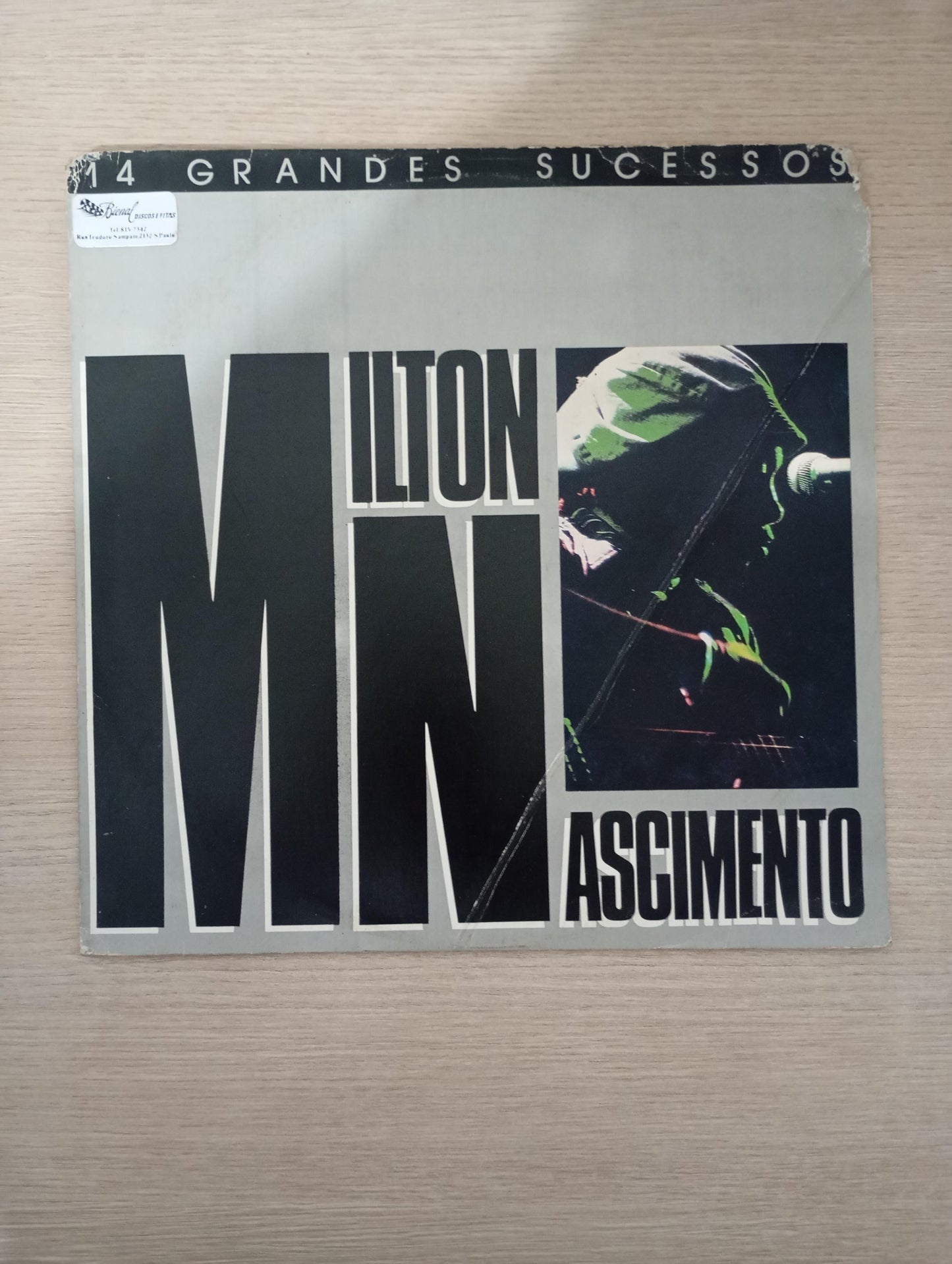 Lp Vinil Milton Nascimento 14 Grandes Sucessos