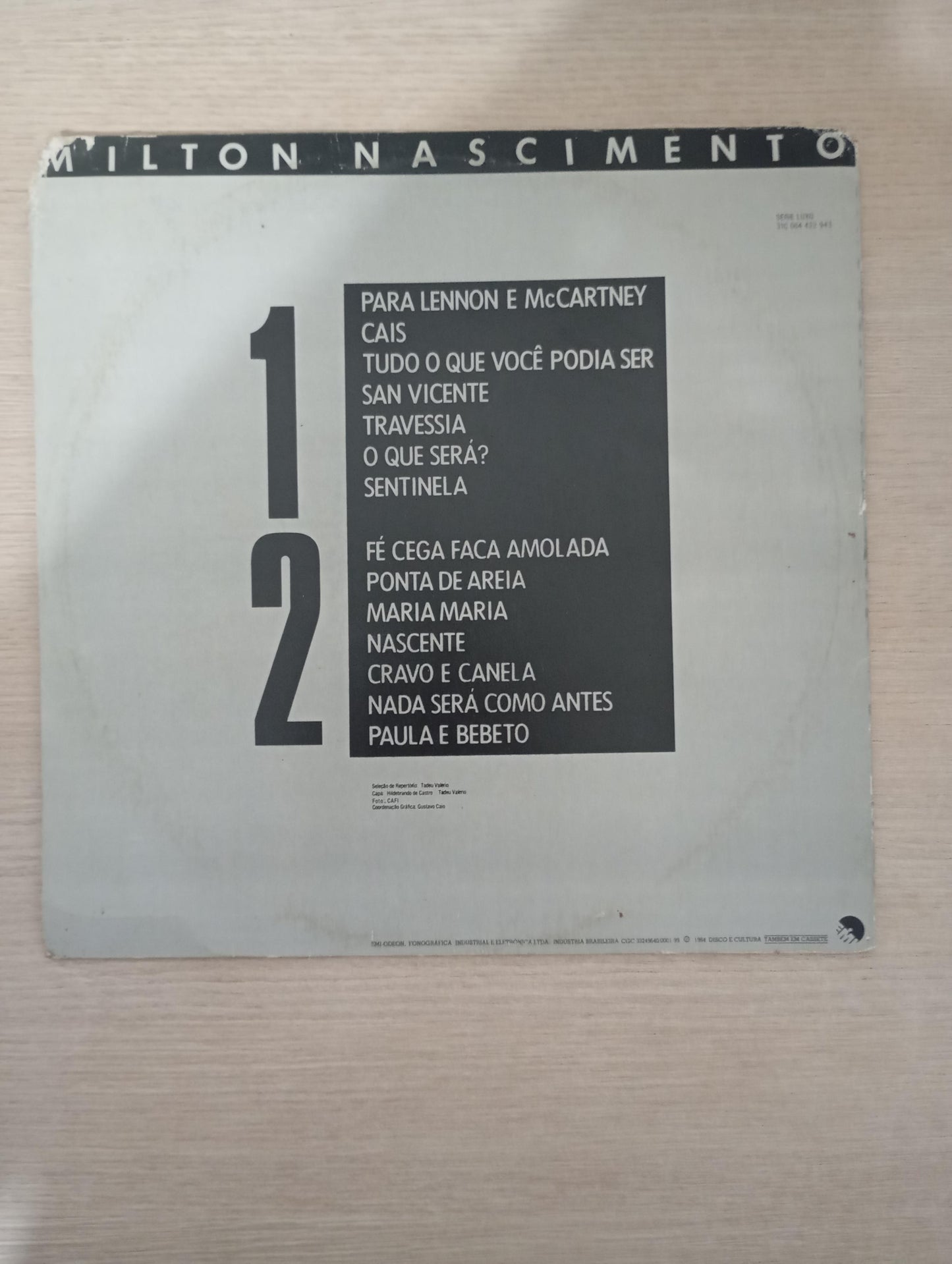 Lp Vinil Milton Nascimento 14 Grandes Sucessos