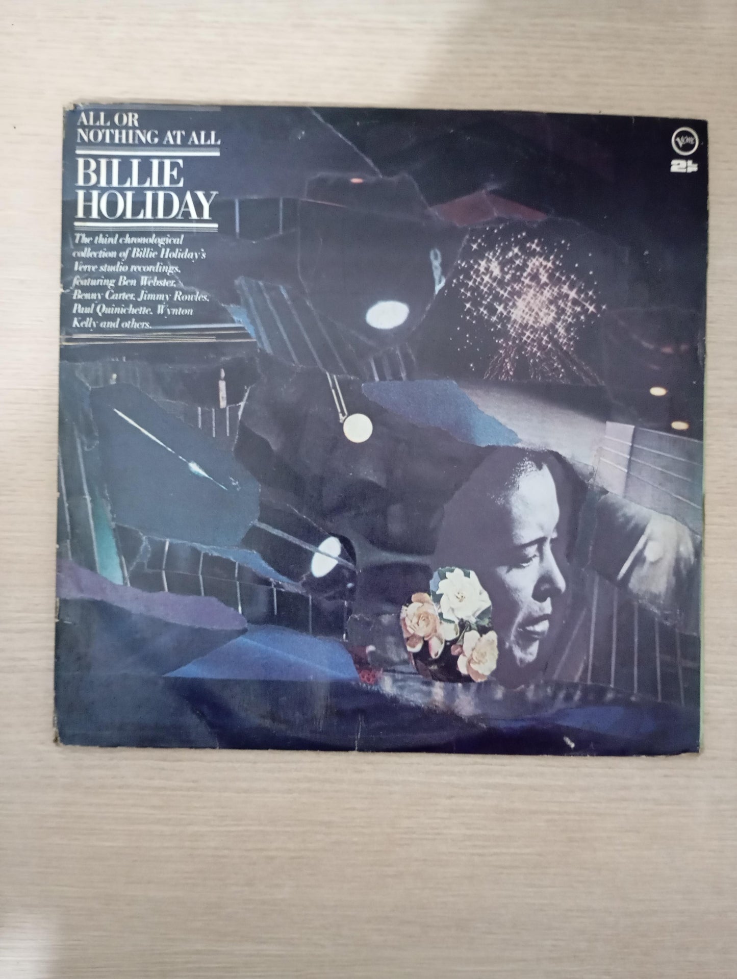 Lp Vinil Billie Holiday All Or Nothing At All Duplo