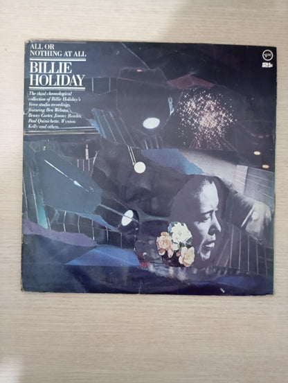 Lp Vinil Billie Holiday All Or Nothing At All Duplo