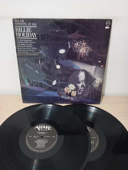 Lp Vinil Billie Holiday All Or Nothing At All Duplo