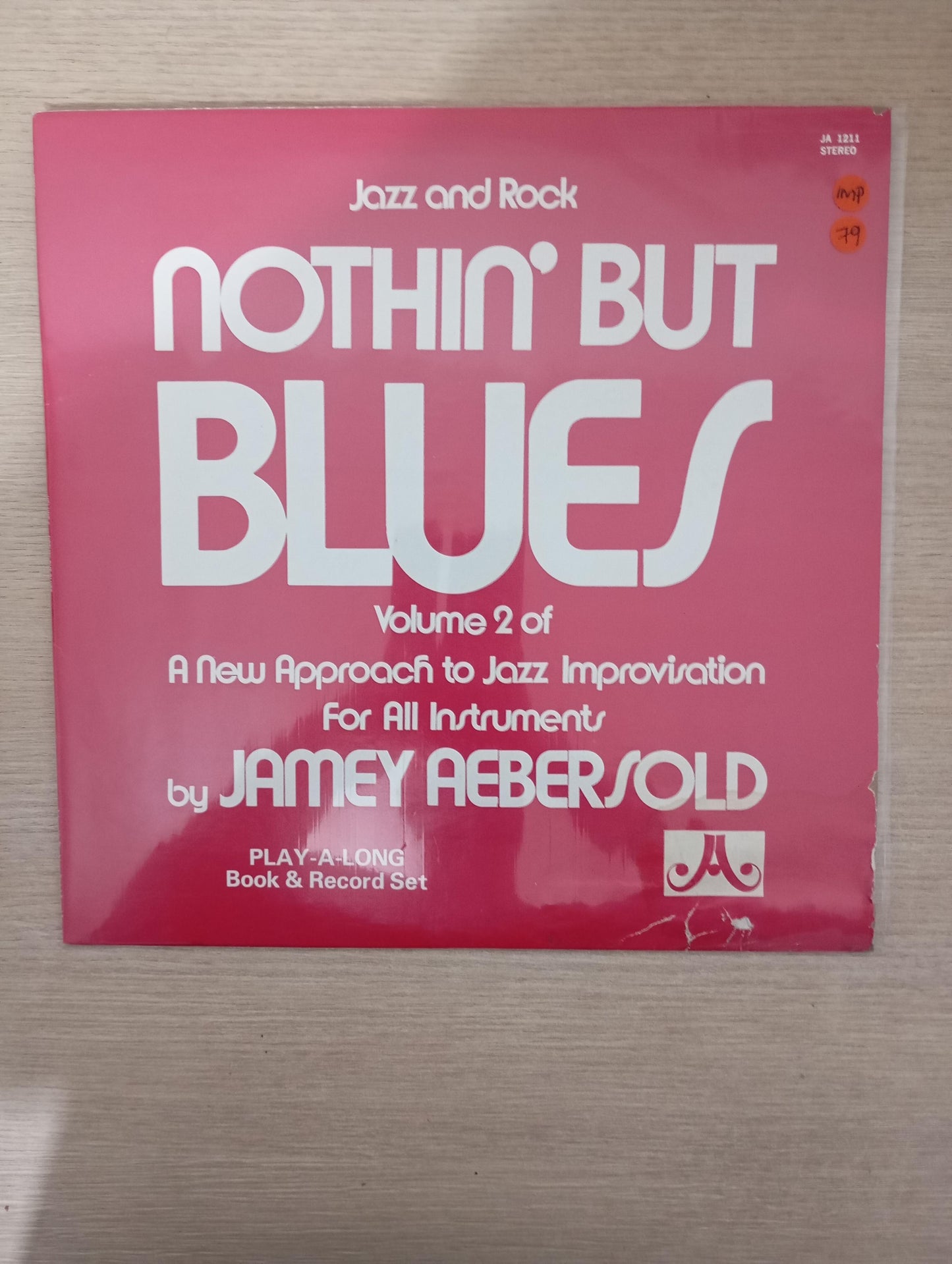 Lp Vinil Jamey Aebersold Nothin' But Blues Importado