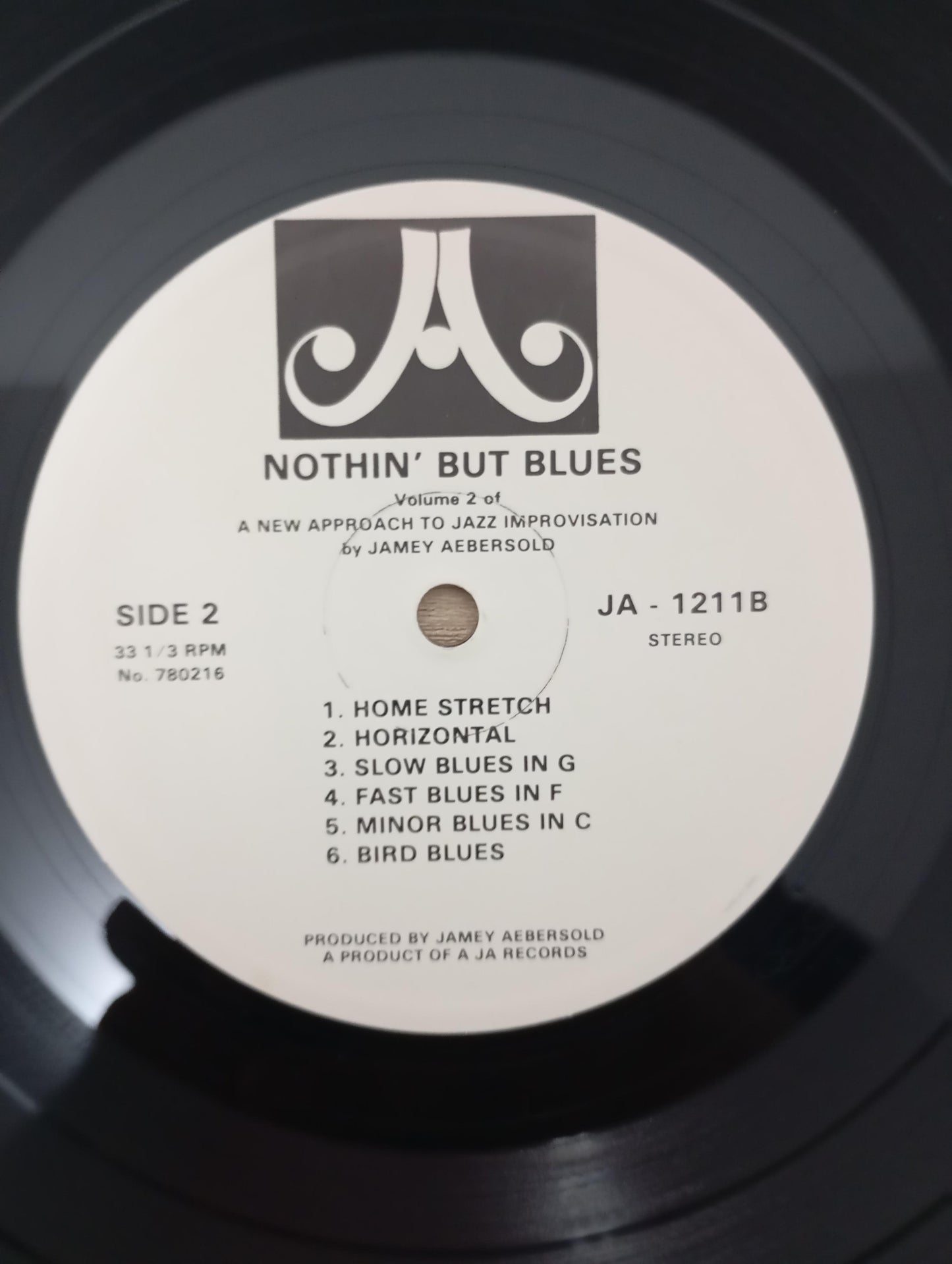 Lp Vinil Jamey Aebersold Nothin' But Blues Importado