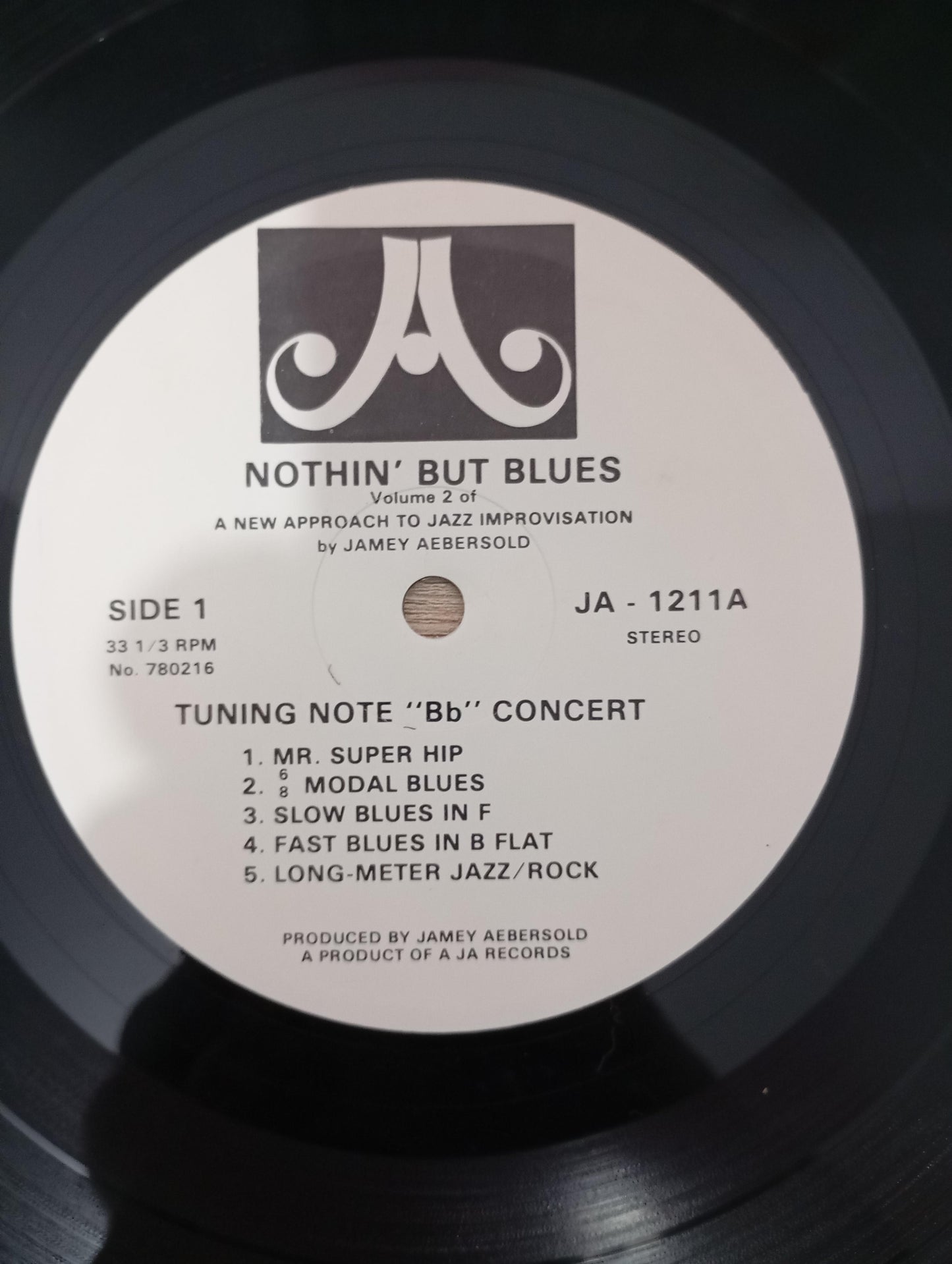 Lp Vinil Jamey Aebersold Nothin' But Blues Importado