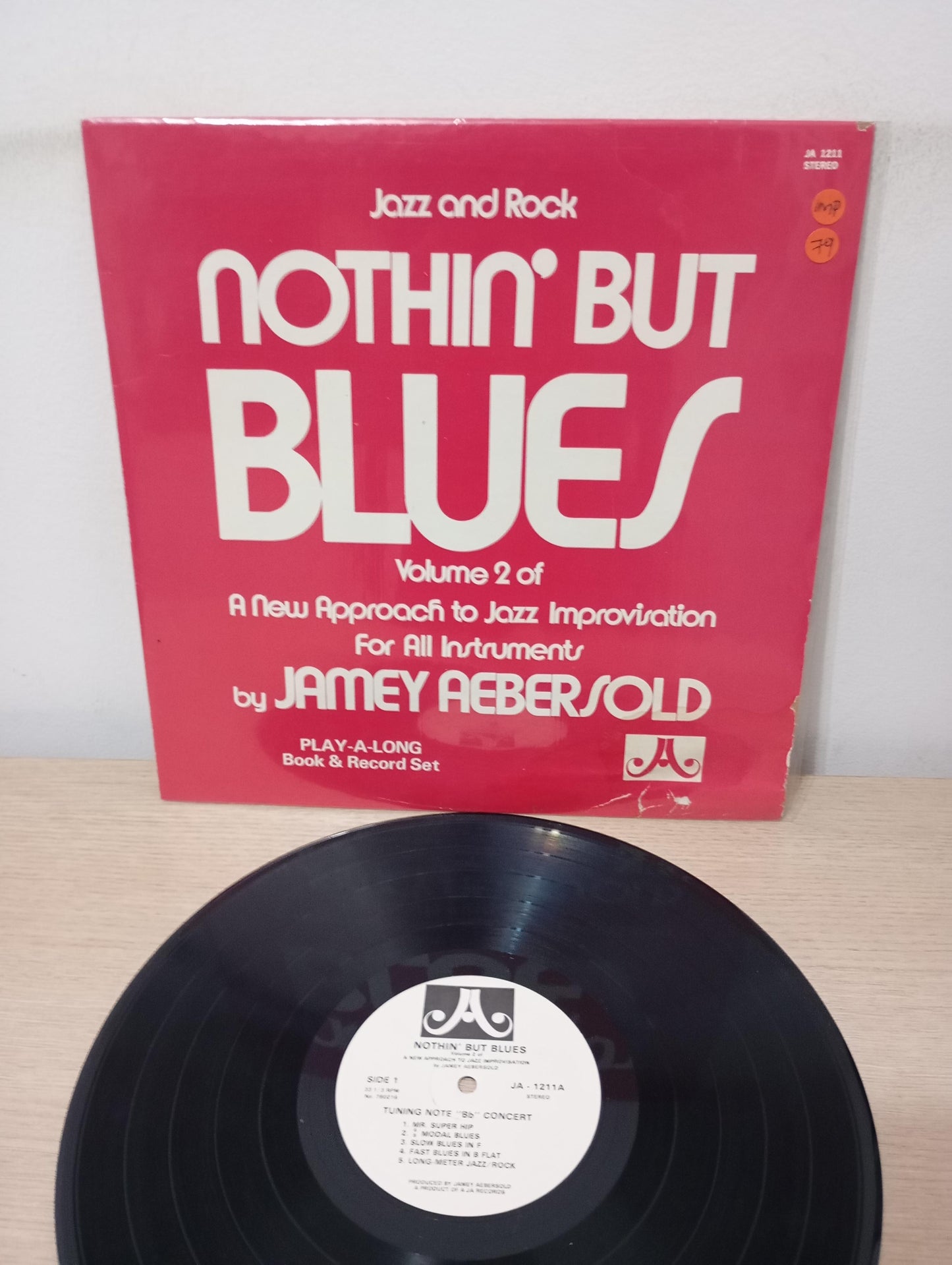 Lp Vinil Jamey Aebersold Nothin' But Blues Importado