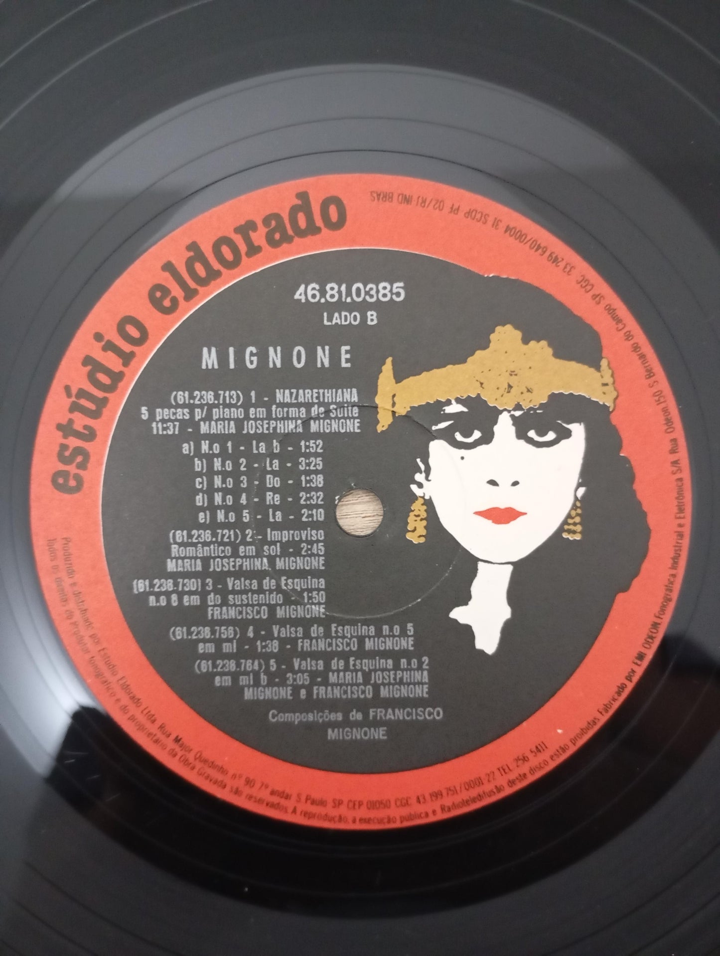 Lp Vinil Mignone Intérprete Maria Josephina Com Encarte