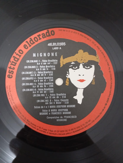 Lp Vinil Mignone Intérprete Maria Josephina Com Encarte