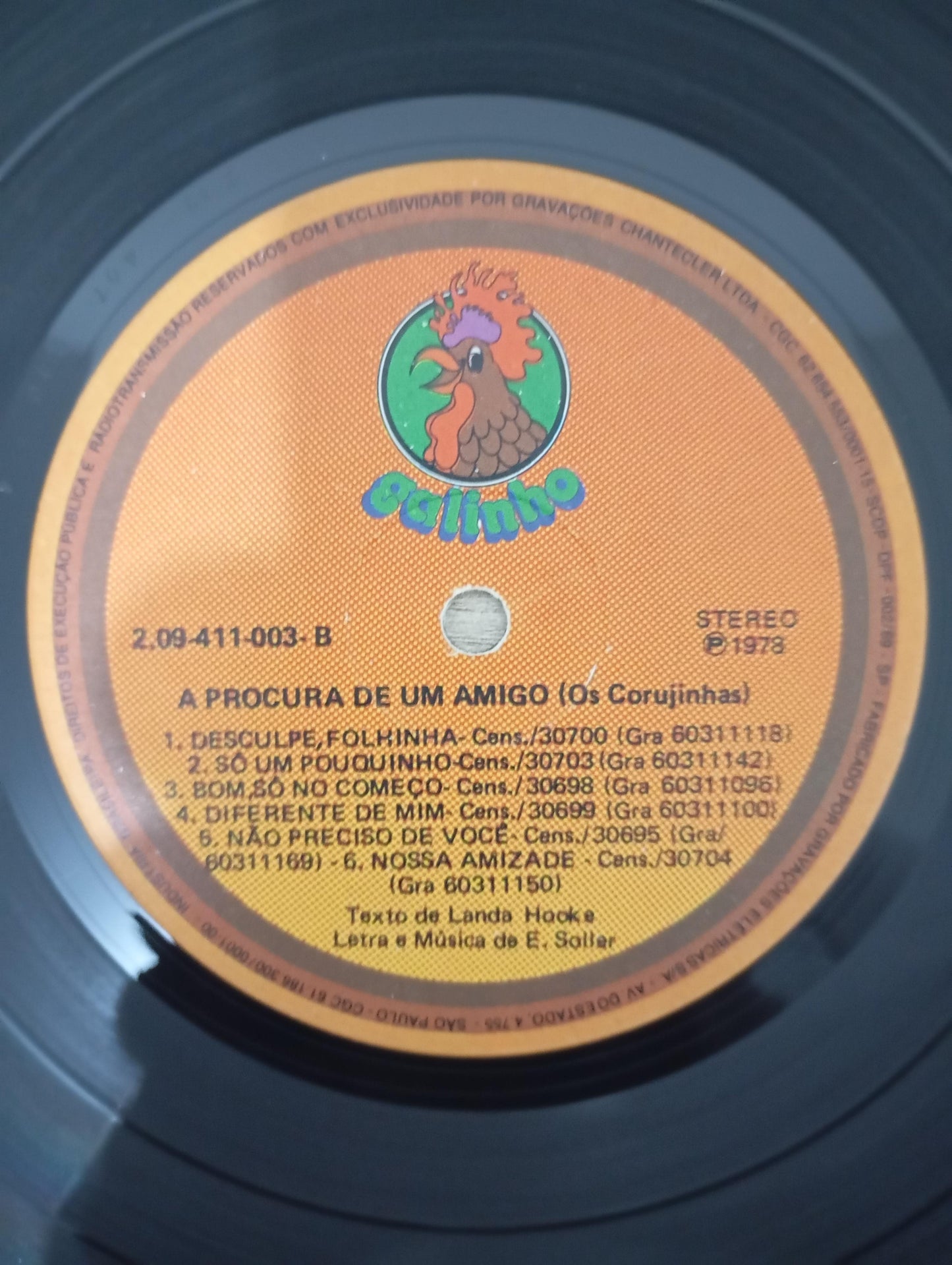 Lp Vinil Os Corujinhas A Procura De Um Amigo