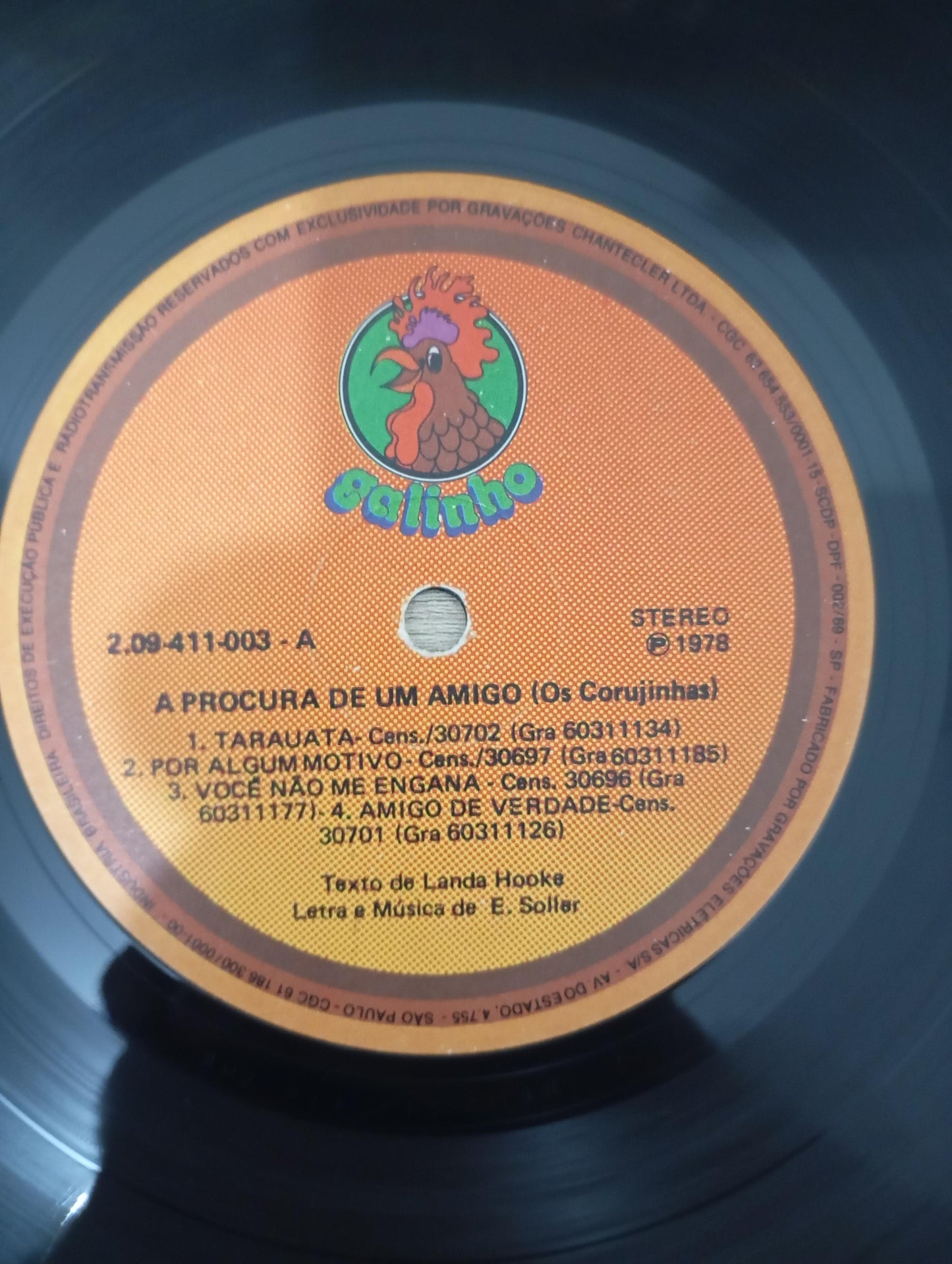 Lp Vinil Os Corujinhas A Procura De Um Amigo