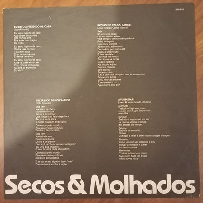 Lp Vinil Secos & Molhados A Volta Do Gato Preto Com Encarte