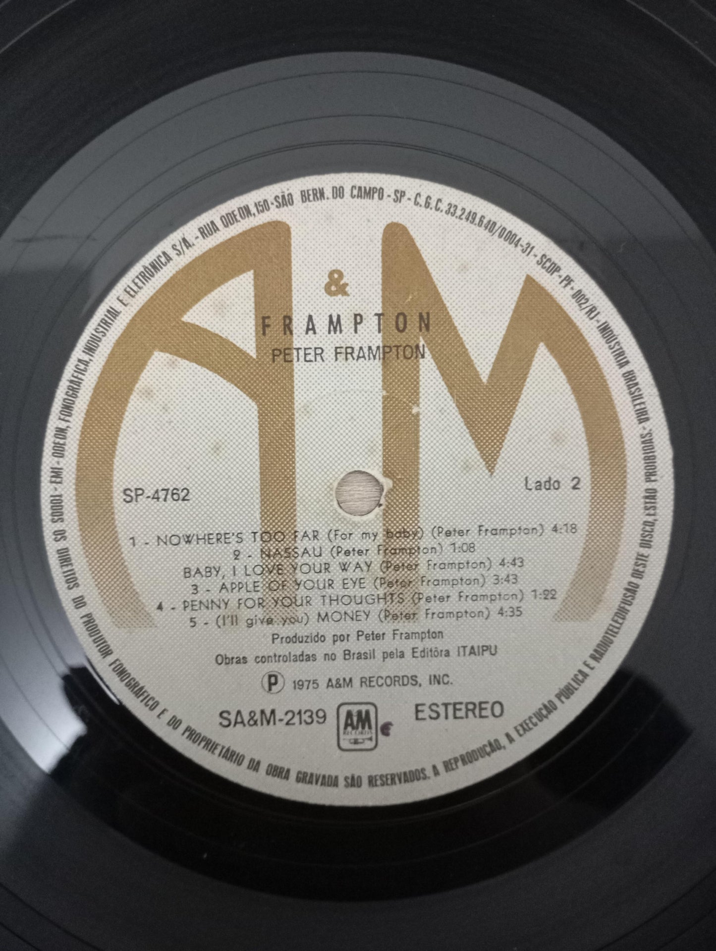 Lp Vinil Peter Frampton 1975