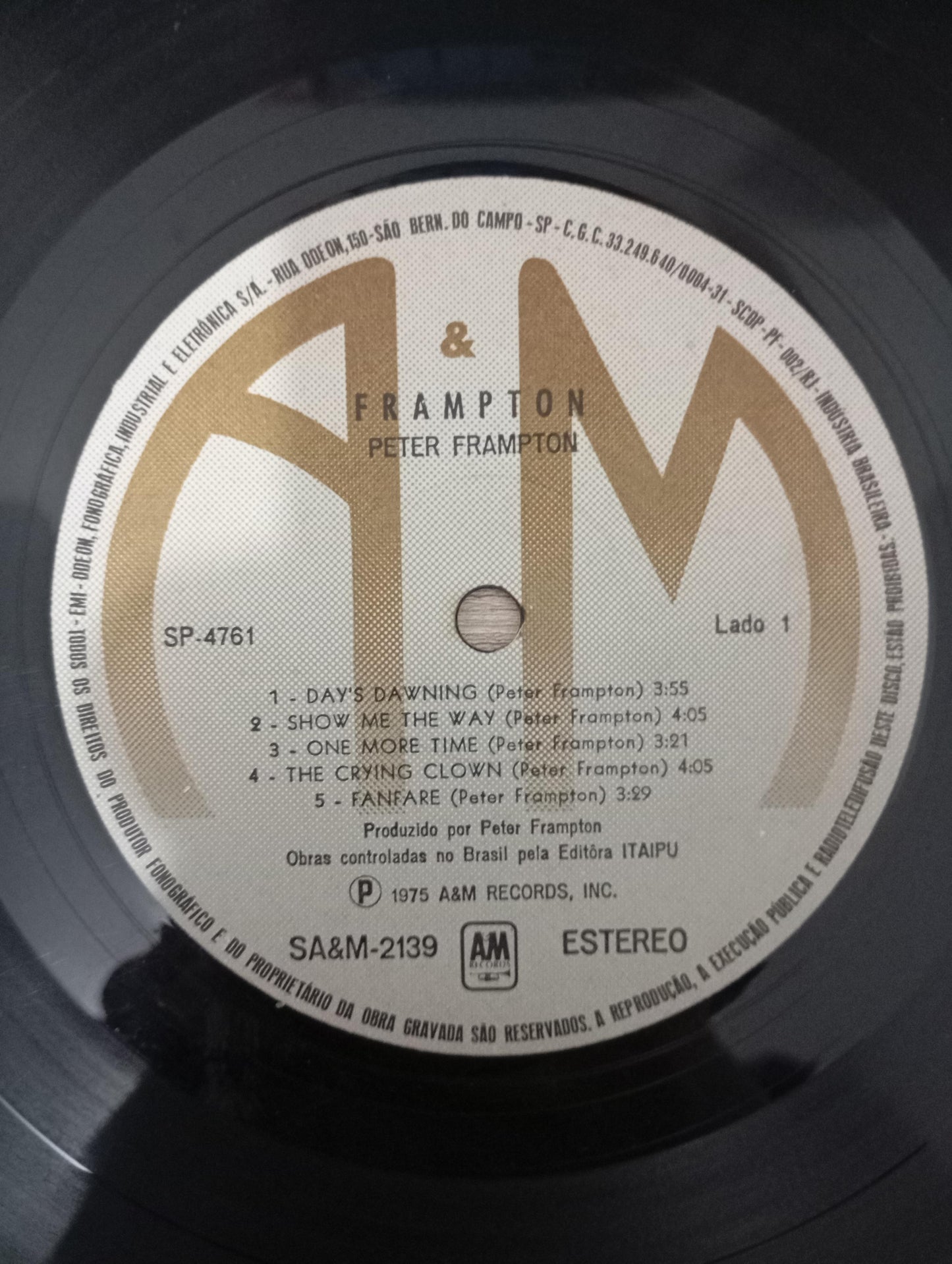 Lp Vinil Peter Frampton 1975