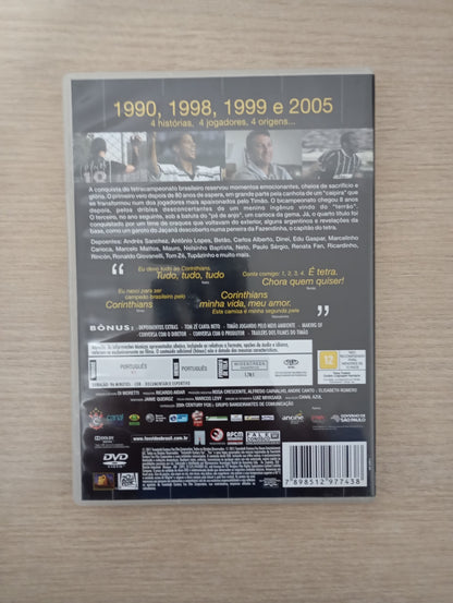 Dvd 4x Timão A Conquista Do Tetra
