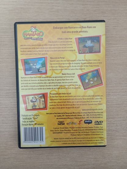 Dvd Hamtaro Pequenos Hamsters Grandes Aventuras