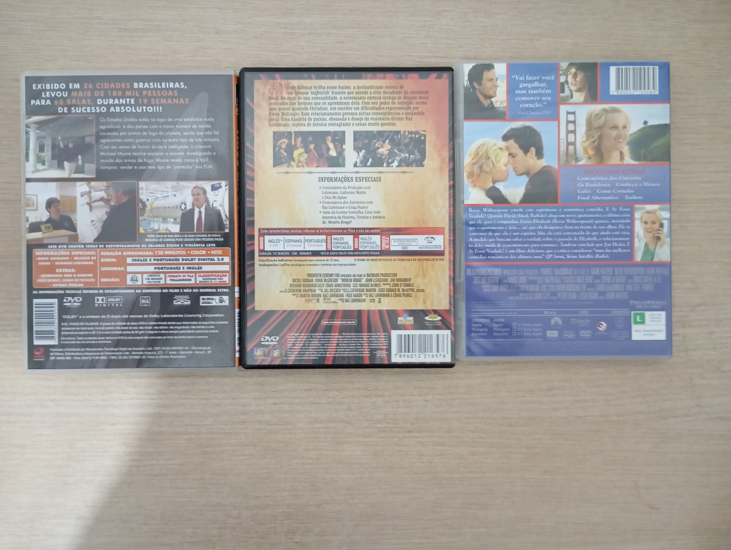 Dvd Lote 3 Dvds Filme